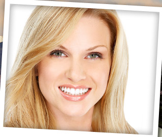 woman smiling wearing Invisalign aligners in Parker, CO